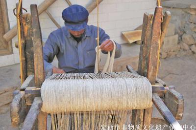 岷县传统织麻布技艺